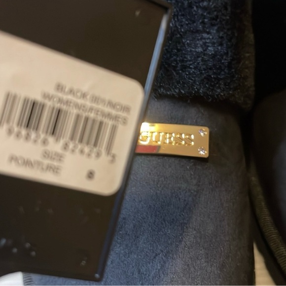 AND Black Women's Slippers with Fur Trim - Picture 6 of 6